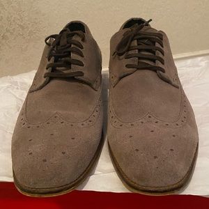 JOSEPH ABBOUD Size 13 Suede Leather OXFORD WingTip